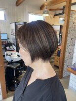 カシア cassia hair dressing salon&nbsp;【cassia】くびれショート　[30代40代50代]