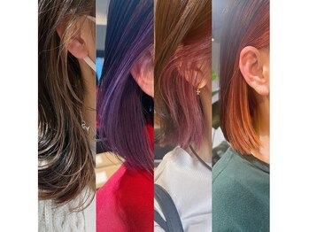 ポジー(POSY)の写真/髪質やお悩みなどをしっかりカウンセリングした上で、ぴったりのデザインカラーを幅広くご提案☆