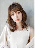 【GEEKS渋谷】秋冬ヘア/ヌーディーカラー/顔周りレイヤー/透明感