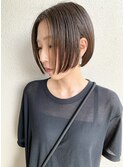 【morio札幌】札幌ショートボブ 大人かわいい丸みぱつっとボブ