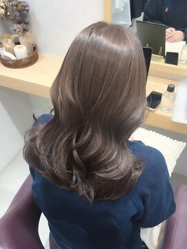 レンテ 千葉(LENTE) 柔らかミルキーベージュ韓国ヘア顔まわりカット