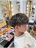 波巻きパーマ×マッシュ☆