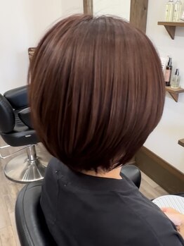 エタニティ ヘア ブランド(Eternity HAIR BRAND)の写真/髪への負担が気になる方に！ケアブリーチ使用のシークレットハイライトで透明感のある上品カラーが叶う☆