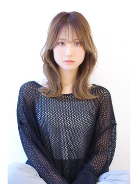 オーロ 塚口店(ORO) くびれミディアム似合わせカラー