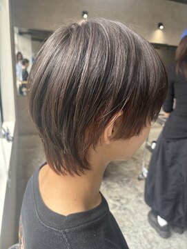 ネアー 新潟(NEER) アプリコットオレンジ/くびれヘア/ウェーブショート［新潟］