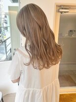 ロマリア 渋谷 渋谷宮益坂(Lomalia)&nbsp;乾かすだけでキマる髪/馴染むハイトーンホワイトグレージュ