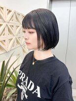 ノエ ナゴヤ(NOE NAGOYA)&nbsp;ミディアムヘア/暗めカラー/グランマッシュ/名駅y8