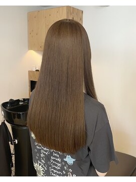 イル 天神西通り店(ill) ロング/オリーブカラー