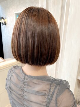 キャアリー(Caary) 福山市美容室Caary艶髪ミニボブミニマムボブ10代20代30代40代