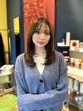 エシェル 平塚店(echelle) フェイスレイヤー/セミロング/モカブラウン/平塚