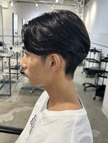 フォト 新宿(foto)&nbsp;men's/メンズカット/リバースセンターパート/ニュアンスパーマ