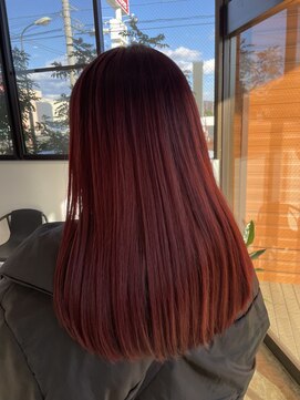 ボルドーカラー