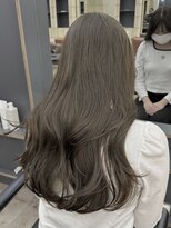 パークレーン アイス イヴェン(park lane ICI yeven) ブリーチなしオリーブグレージュベージュミディアムレイヤー