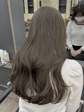 パークレーン アイス イヴェン(park lane ICI yeven) ブリーチなしオリーブグレージュベージュミディアムレイヤー