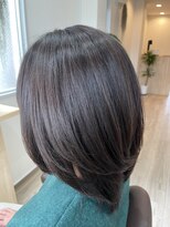 アマ サロン(AMA SALON) 髪質改善カラー×まとまりレイヤーボブ