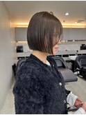《kitin吉祥寺》ミニボブ オリーブベージュ