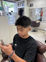 アンサ 伏見桃山店(ANSA)&nbsp;フェード/キッズカット/メンズショート/刈り上げ/伏見桃山メンズ