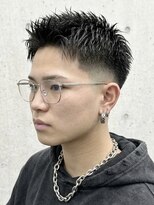 ヘッドストック 大和八木店(HEAD STOCK)&nbsp;スキンフェードアクティブスパイキーショートツイストスパイラル