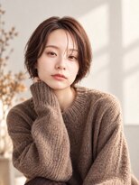 ヘアリゾート粋 トゥジュ 池袋東口店(tujuh)&nbsp;ショートボブ/ブラウンベージュ
