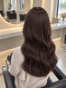 カット+透明感カラー+髪質改善アロマTR ¥9350