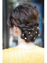 ヘア クチュール ミヨ(HAIR COUTURE MIYO) 結婚式　アップスタイル