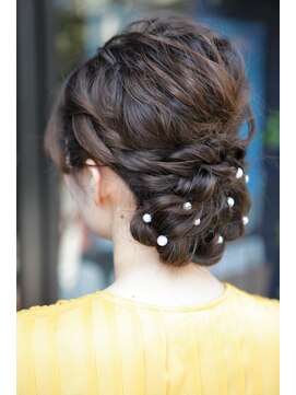 ヘア クチュール ミヨ(HAIR COUTURE MIYO) 結婚式　アップスタイル