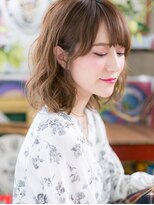 カバーヘア ブリス 北浦和(COVER HAIR bliss) ★くせ毛風毛先パーマ耳かけ小顔フェミニンボブ20代30代40代★6!