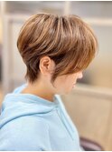 40代50代60代70代  抜け感ショート -名古屋の美容室actif-