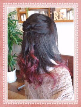 リライズ(RE.rise) グラデーションピンクレッド