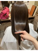 ヘアメイク シュシュ(Hair make chou chou) ショコラベージュボブルフ奈良大和八木20代30代40代【林有里子】