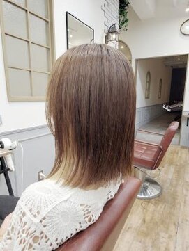 グランシュ 青葉台店(GranCieux) 切りっぱなしストレートボブ☆