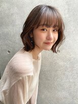 ラボヌールヘアーグレース 門前仲町店(La Bonheur hair grace)&nbsp;くびれヘア/メルティーカラー/流し前髪