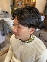 アメラボ(AmeLab)&nbsp;【ニュアンスパーマ】センターパート