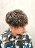 ナチュラル質感ツイストスパイラルパーマ
