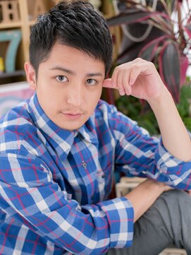 カバーヘア ブリス 大宮西口(COVER HAIR bliss) ツーブロック刈り上げ黒髪ハーバースタイルm大宮20代30代40代