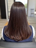 アトリエコア(Atelier Coa)&nbsp;髪質改善トリートメントミルクティーベージュカラーくびれヘア