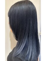 トリッカ 代官山(tricca)&nbsp;グラデーションカラー/ブルー/ネイビーカラー/ケアブリーチ