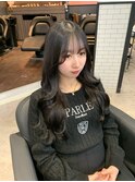 ダークグレー×韓国風スタイル