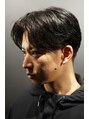 銀座 シノ(shino) センターパートスタイル<銀座><理容室><顔剃り><理容室>
