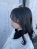 ＊気になる前髪に＊前髪ストレート+前髪カット￥7,150→￥5,500