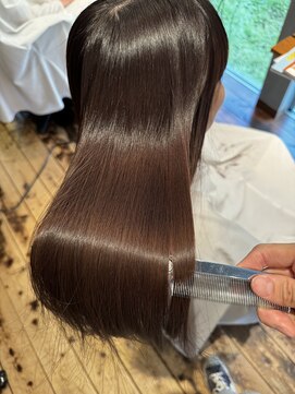 カンカ(Kanca) 美髪ストレート♯静岡市♯髪質改善♯縮毛♯美髪矯正