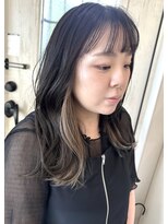 クウ(cuu)&nbsp;インナーカラー/ロング