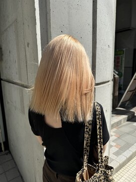 ウタシロイロ(uta shiroiro) ミルクティーカラー