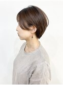 【morio成増/一戸】大人かわいい耳かけショートボブ