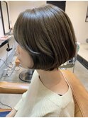 ブリーチなしのダブルカラー
