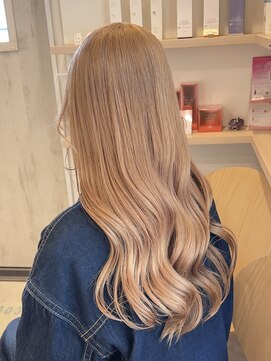 カラースタンド(COLOR STAND) ブリーチハイトーンダブルカラー髪質改善トリートメント佐賀韓国