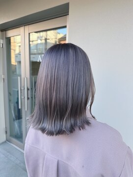 アルレン(Allen) ラベンダーグレージュ【宇都宮/ブリーチ/ミルクティーベージュ