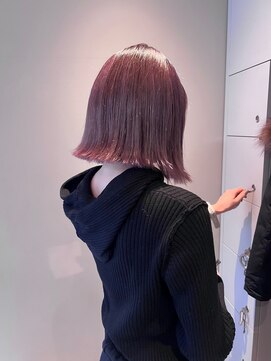 イリ(Ili) 春カラー　暖色ボブ