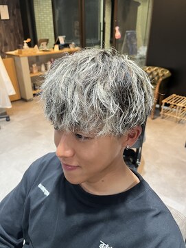 スウェル 柏店(Swell) ホワイトメッシュ/スペインカール/スパイキーショート/柏