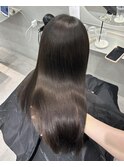 韓国風透明感オリーブグレージュ